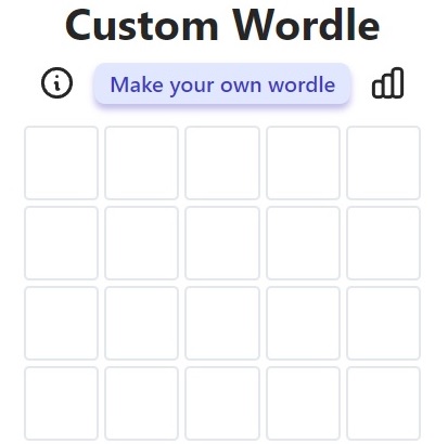 Custom Wordle – vytvořte vlastní zadání pro „Hádej slovo“