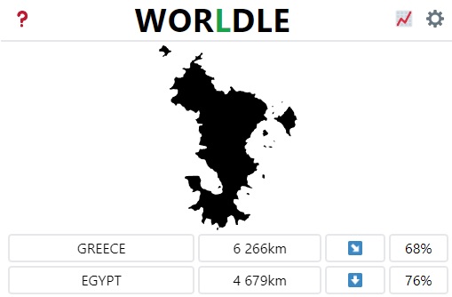 Worldle – území světa